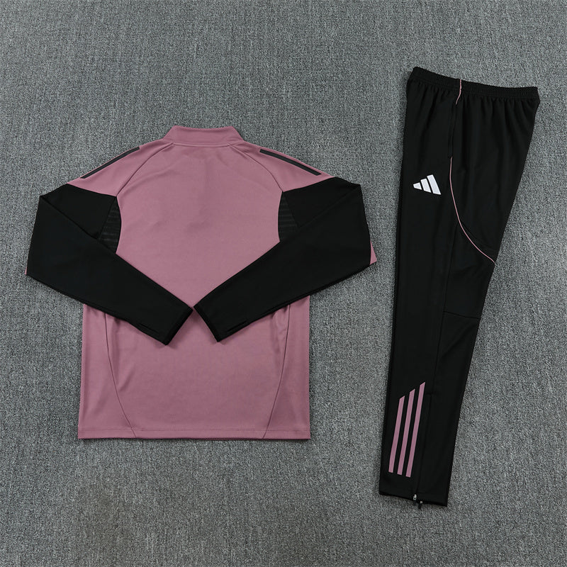 Tracksuit Real Madrid Marsala/Black 25/26 - CalcioVivo