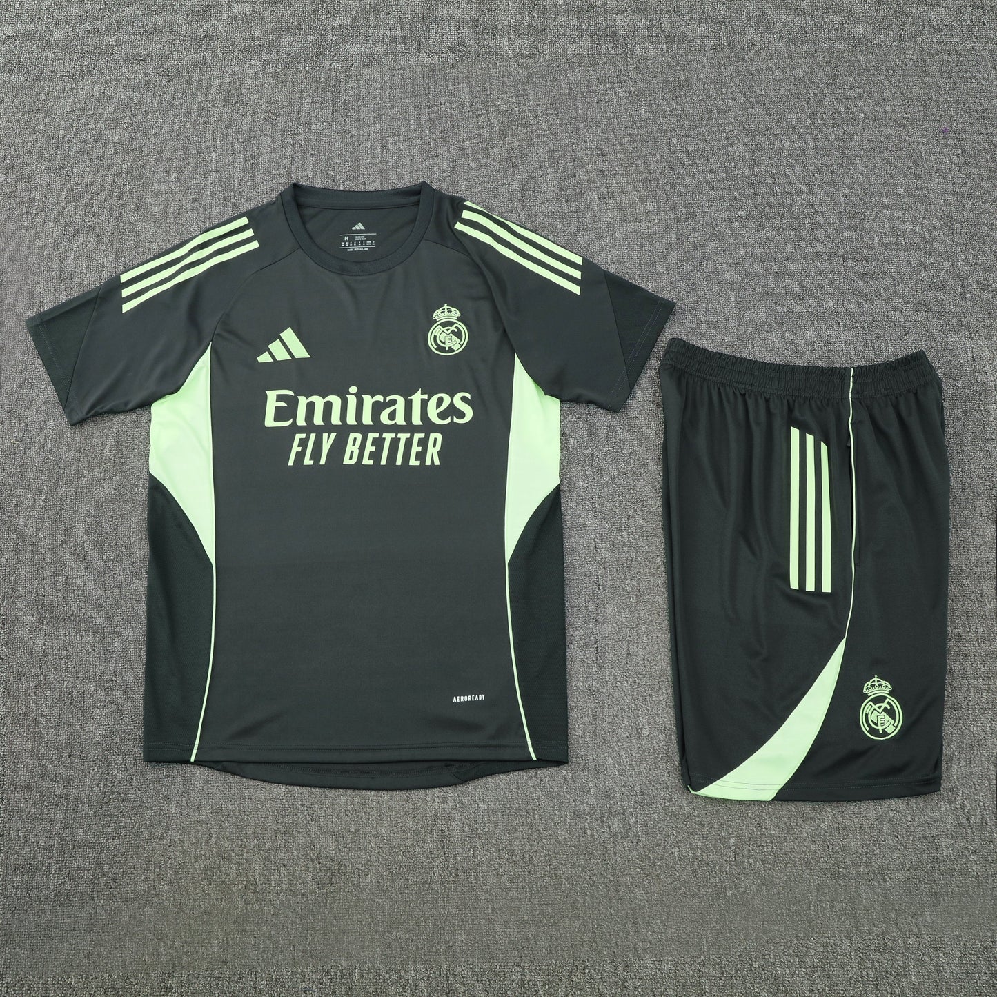Kit Shirt + Shorts Real Madrid Green 25/26