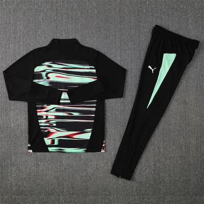 Tracksuit Portugal Black/Green Training 25/26