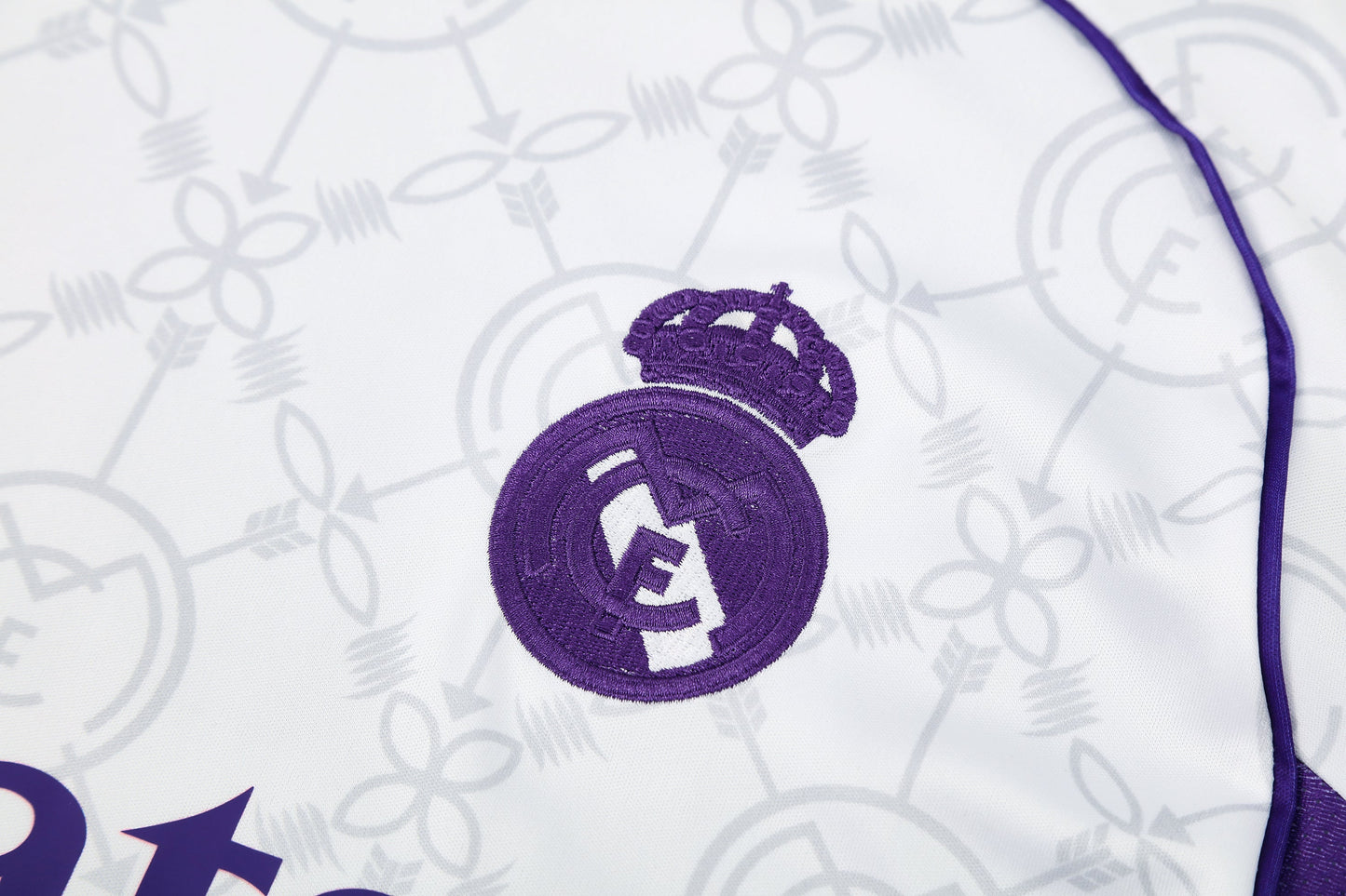 Kit Tank Top + Shorts Real Madrid White/Black/Purple 25/26