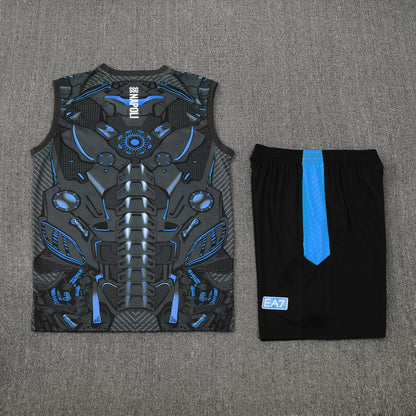 Kit Tank Top + Shorts Napoli Gray/Black 25/26