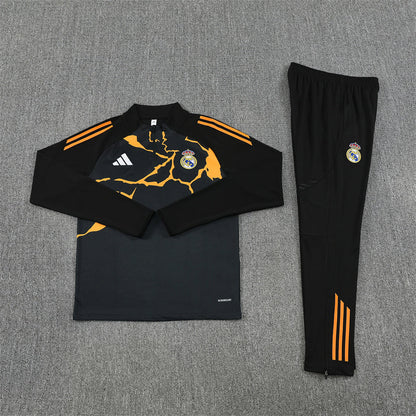 Tracksuit Real Madrid Black/Orange 25/26