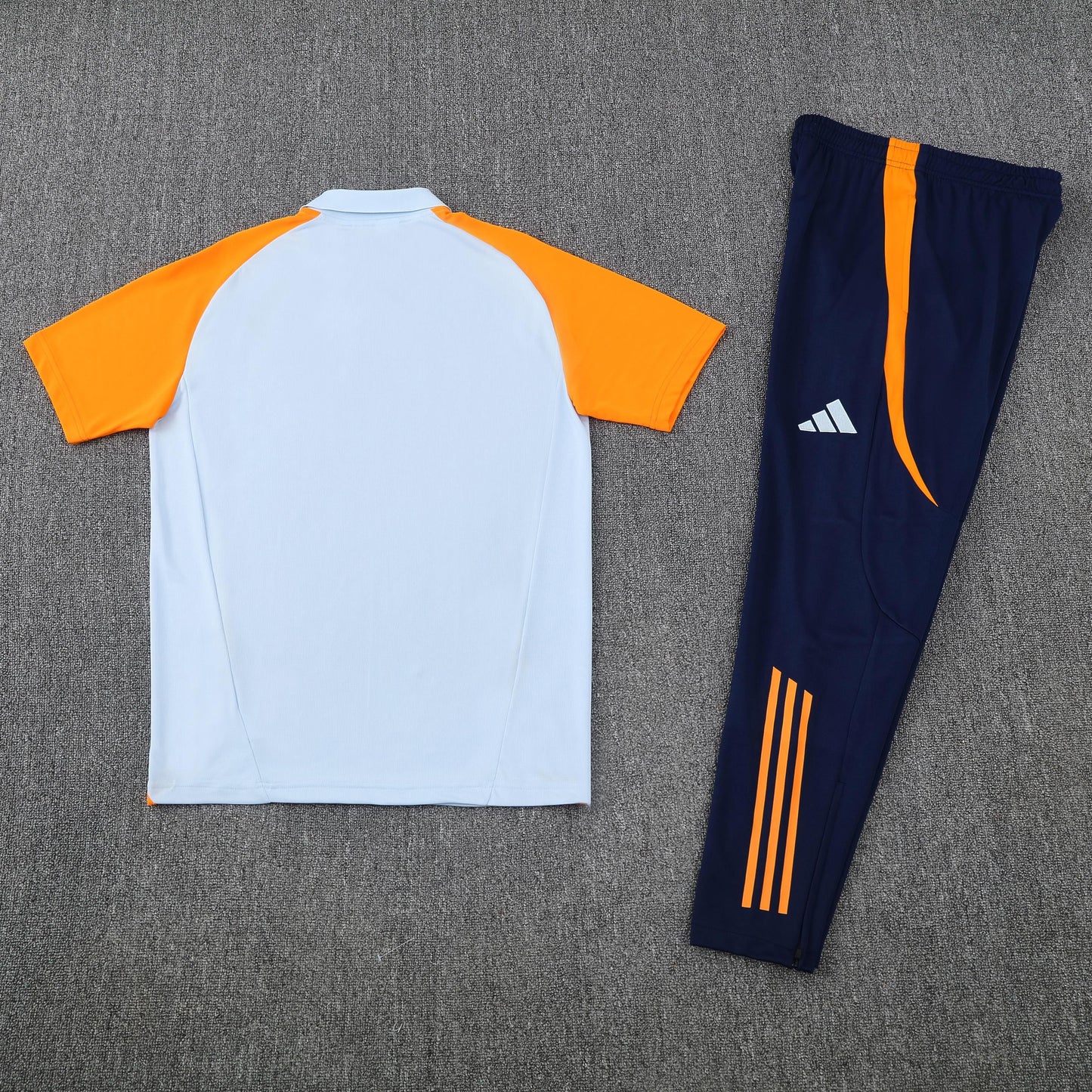 Kit Polo + Pants Real Madrid White/Blue II 25/26