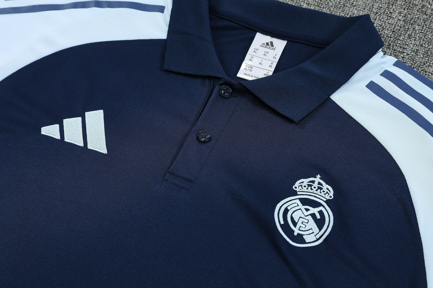 Kit Polo + Pants Real Madrid Blue 25/26