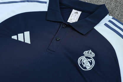 Kit Polo + Pants Real Madrid Blue 25/26