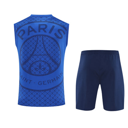 Kit Tank Top + Shorts PSG Training Blue 25/26