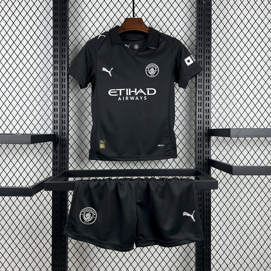 Manchester City Away 25/26 Kit Kids