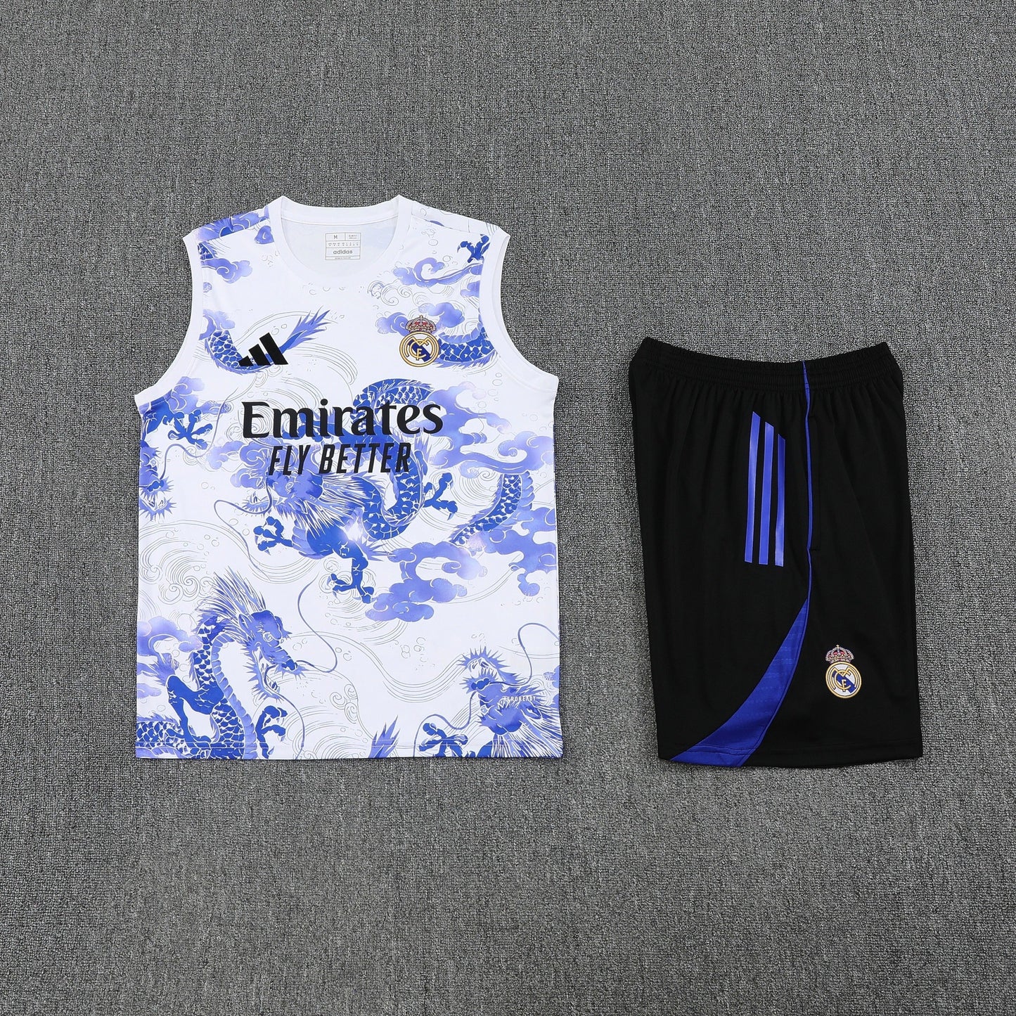 Kit Tank Top + Shorts Real Madrid Training 25/26