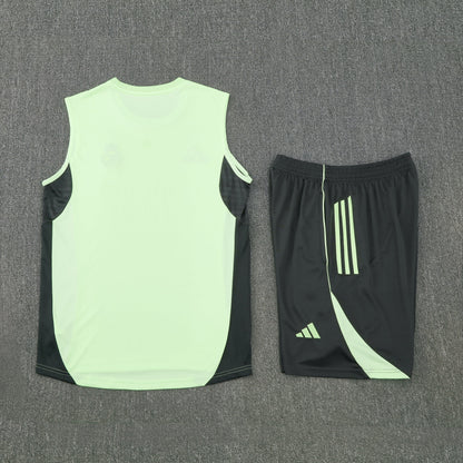 Kit Tank Top + Shorts Real Madrid Green 25/26