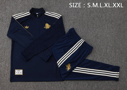 Juventus Dark Blue Tracksuit Half-Zip 25/26