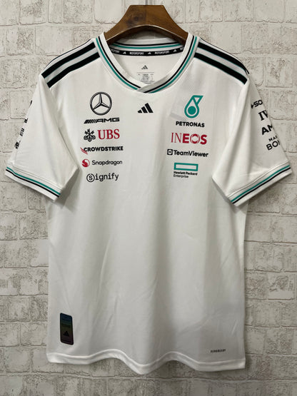T-Shirt Mercedes 2025 Bianca