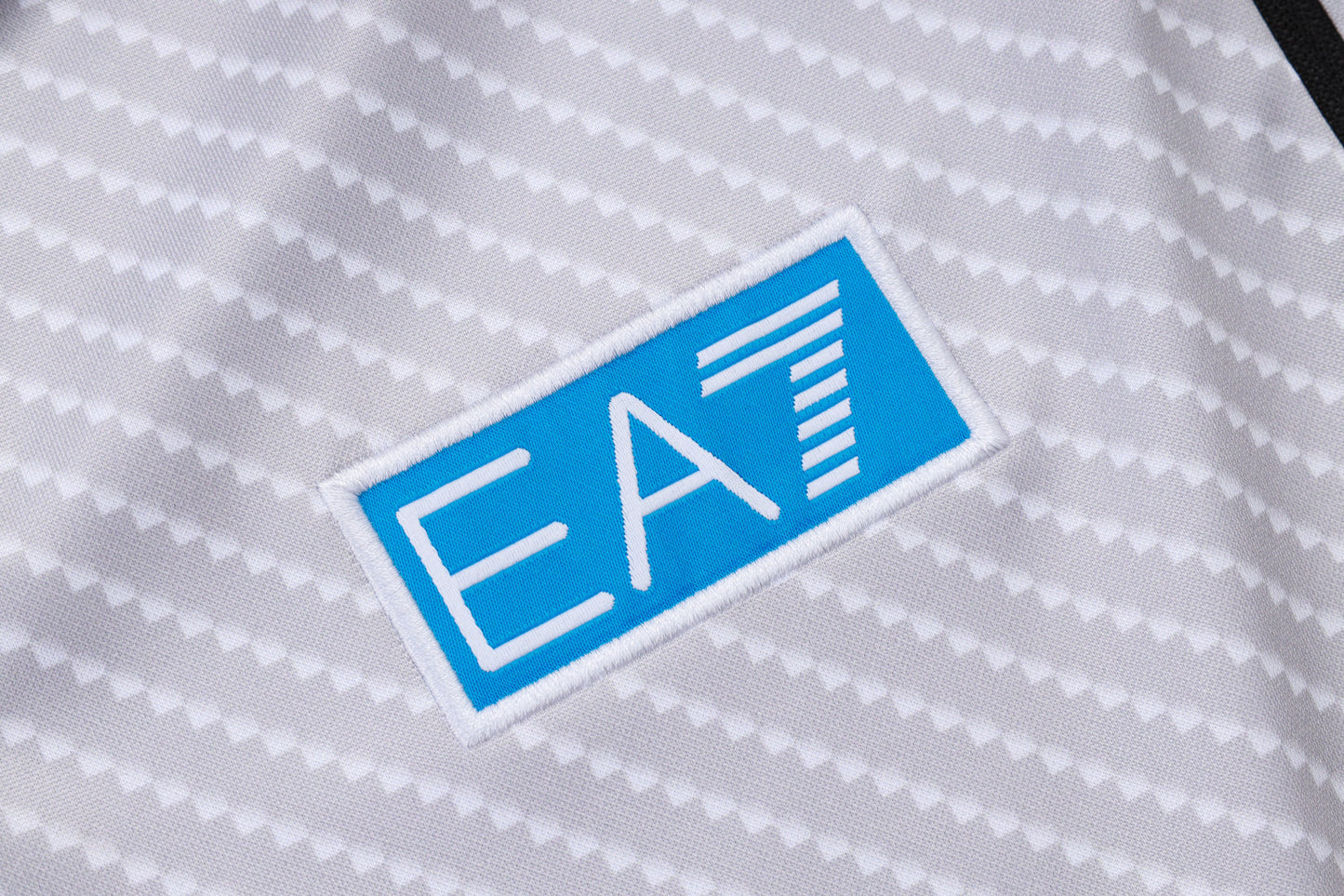 Napoli White/Black Tracksuit Half-Zip 25/26