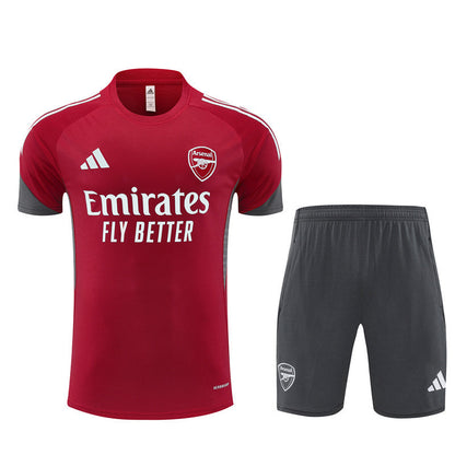 Kit Shirt + Shorts Arsenal Red/Gray 25/26