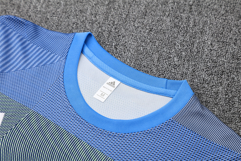 Kit Shirt + Shorts Real Madrid Grey/Blue Training 25/26