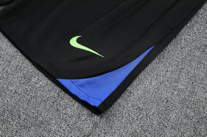 Kit Shirt + Shorts Barcelona Blue/Black Training 25/26