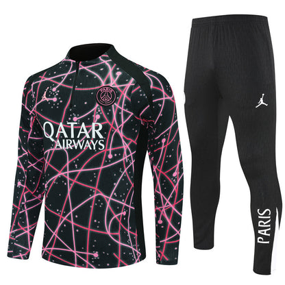 Tracksuit PSG Training Black/Pink 25/26