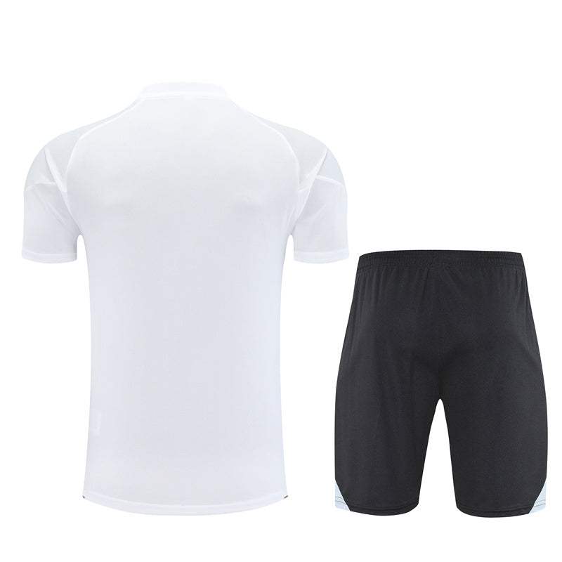 Kit Shirt + Shorts Real Madrid White/Black Training 25/26