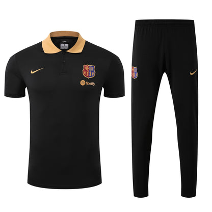 Kit Polo + Pants Barcelona Black 25/26