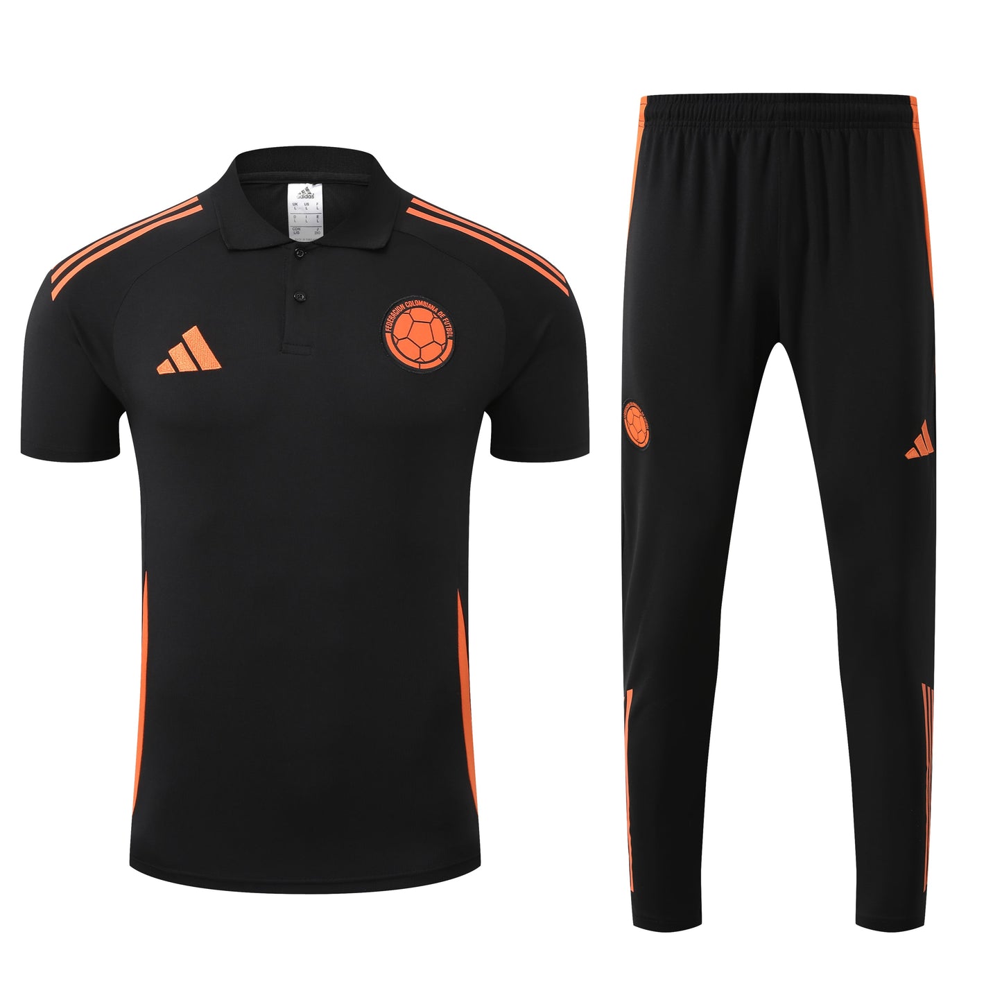 Kit Polo + Pants Colombia Black 25/26