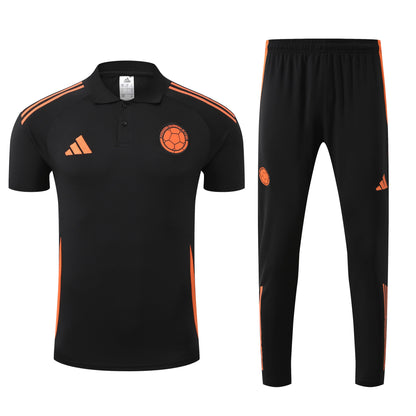 Kit Polo + Pants Colombia Black 25/26