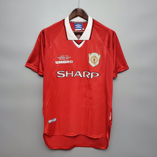 Manchester United Home Jersey 99/00 Retro Champions