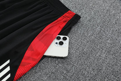 Kit Shirt + Shorts Manchester United Black/Blue/Red Training 25/26