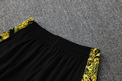 Kit Tank Top + Shorts Brazil Christ the Redeemer Yellow Training 25/26