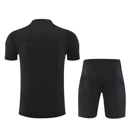 Kit Shirt + Shorts Ajax Black Training 25/26