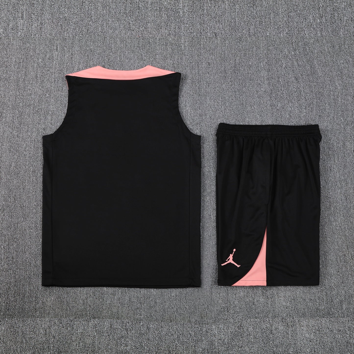 Kit Tank Top + Shorts Barcelona Black/Pink Training 25/26