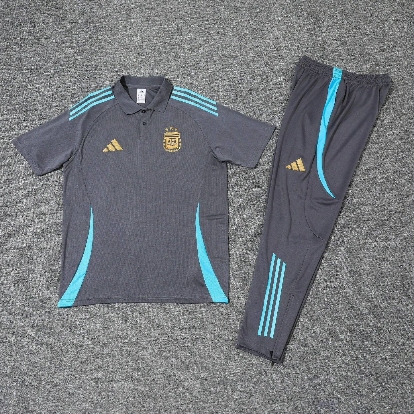 Kit Polo + Pants Argentina Gray 25/26