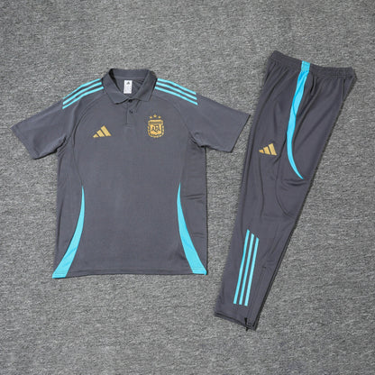 Kit Polo + Pants Argentina Gray 25/26