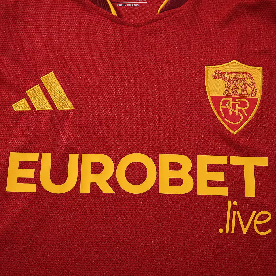 Maglia Roma Home 26/27 Uomo Rosso Granata | Maglia da Calcio - CalcioVivo