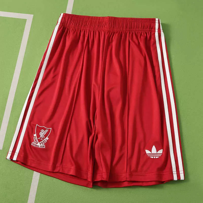 Pantaloncini Liverpool Away 26/27 Uomo Rosso | Pantaloncini da Calcio - CalcioVivo