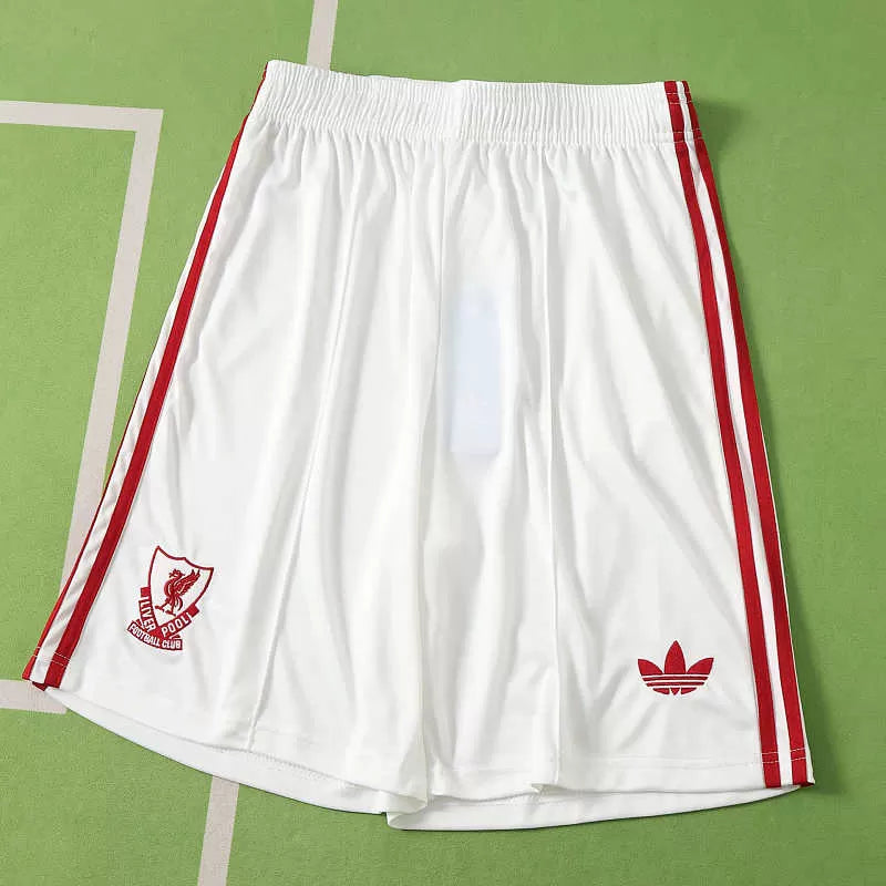 Pantaloncini Liverpool Away 26/27 Uomo Bianco | Pantaloncini da Calcio - CalcioVivo