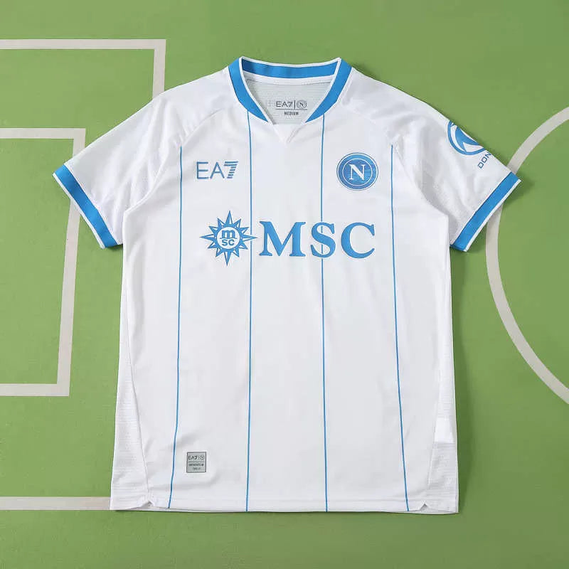 Maglia Napoli Away 26/27 Uomo Bianco | Maglia da Calcio - CalcioVivo
