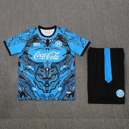 Kit Shirt + Shorts Napoli Blue/Black 25/26