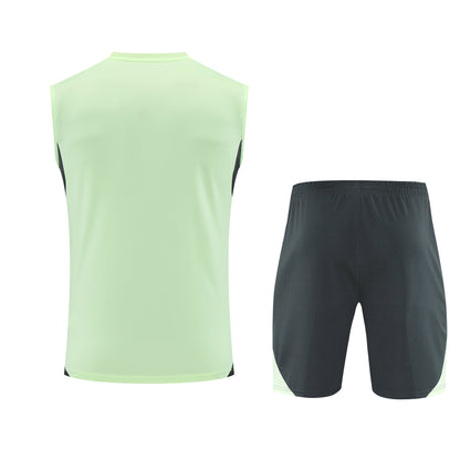 Kit Tank Top + Shorts Real Madrid Green 25/26