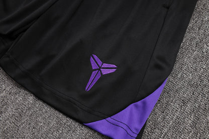 Kit Tank Top + Shorts Real Madrid Training Black/Purple 25/26