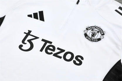 Tracksuit Manchester United White/Black 25/26