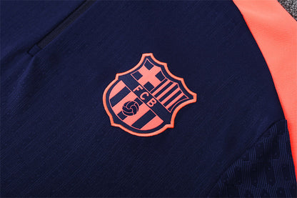 Tracksuit Barcelona Dark Blue/Pink Training 24/25