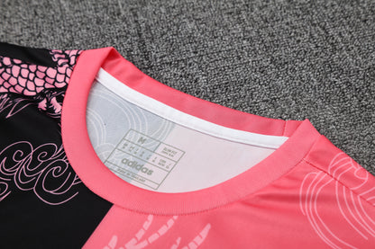 Kit Tank Top + Shorts Real Madrid Black/Pink Training 25/26