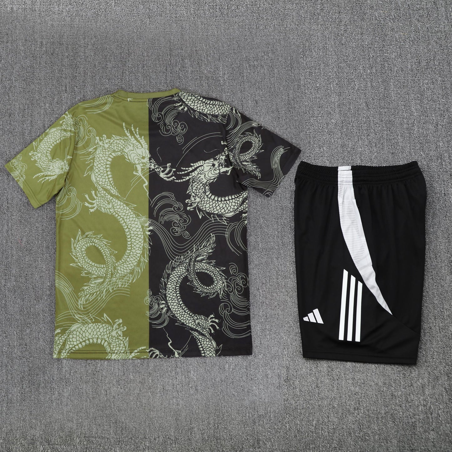 Kit Shirt + Shorts Real Madrid Black/Green Training 25/26