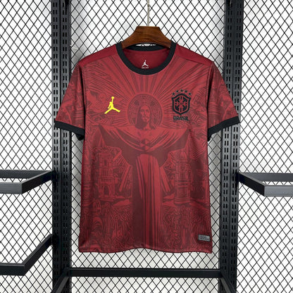 Brazil 2025-26 Jordan Maroon Special Edition Jersey