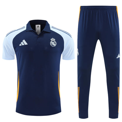 Kit Polo + Pants Real Madrid Blue 25/26