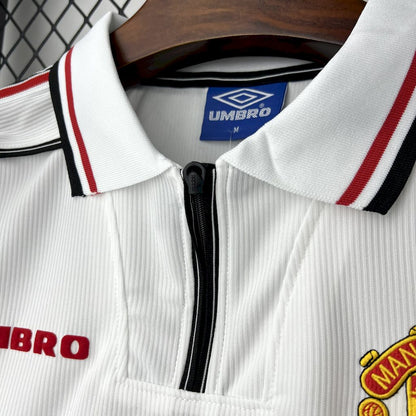 Manchester United 1998-99 White Retro Jersey