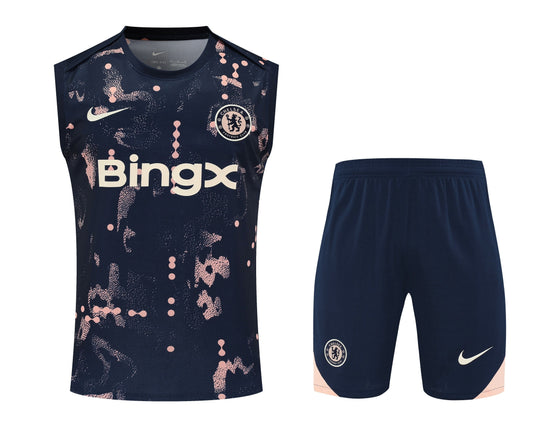 Tank Top + Shorts Chelsea Dark Blue Training Kit 25/26