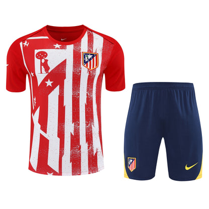 Kit Shirt + Shorts Atlético de Madrid Red/Blue 25/26