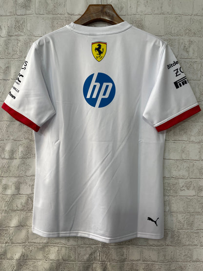 T-Shirt Ferrari 2025 Bianca