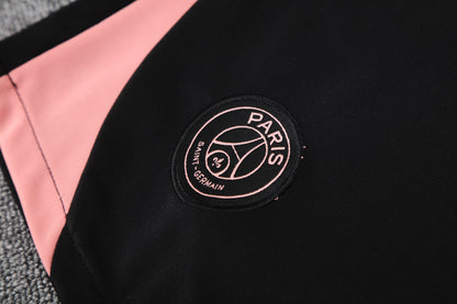 PSG Black/Pink Training Shirt + Shorts Kit 25/26