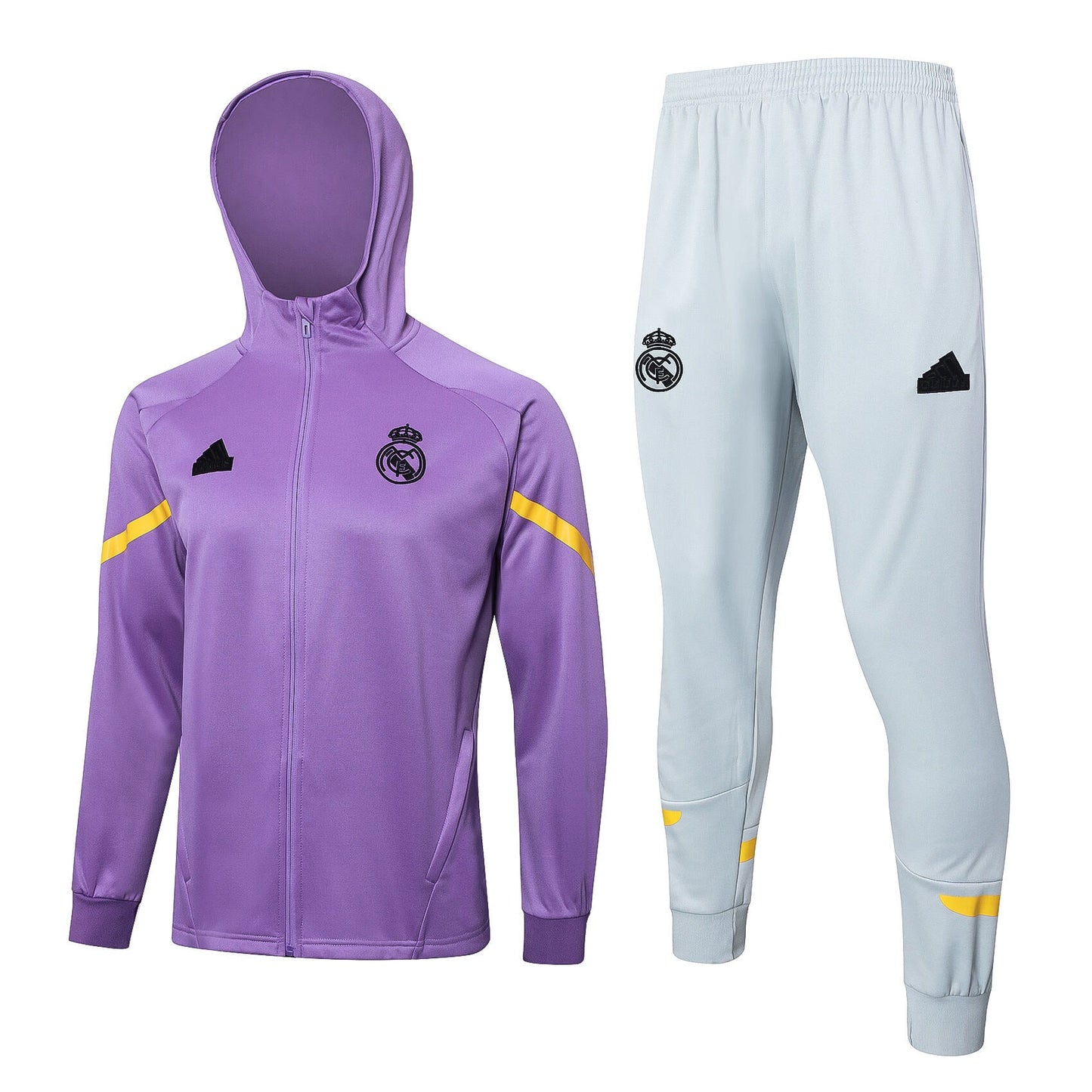 Tracksuit Real Madrid Purple/Gray 24/25
